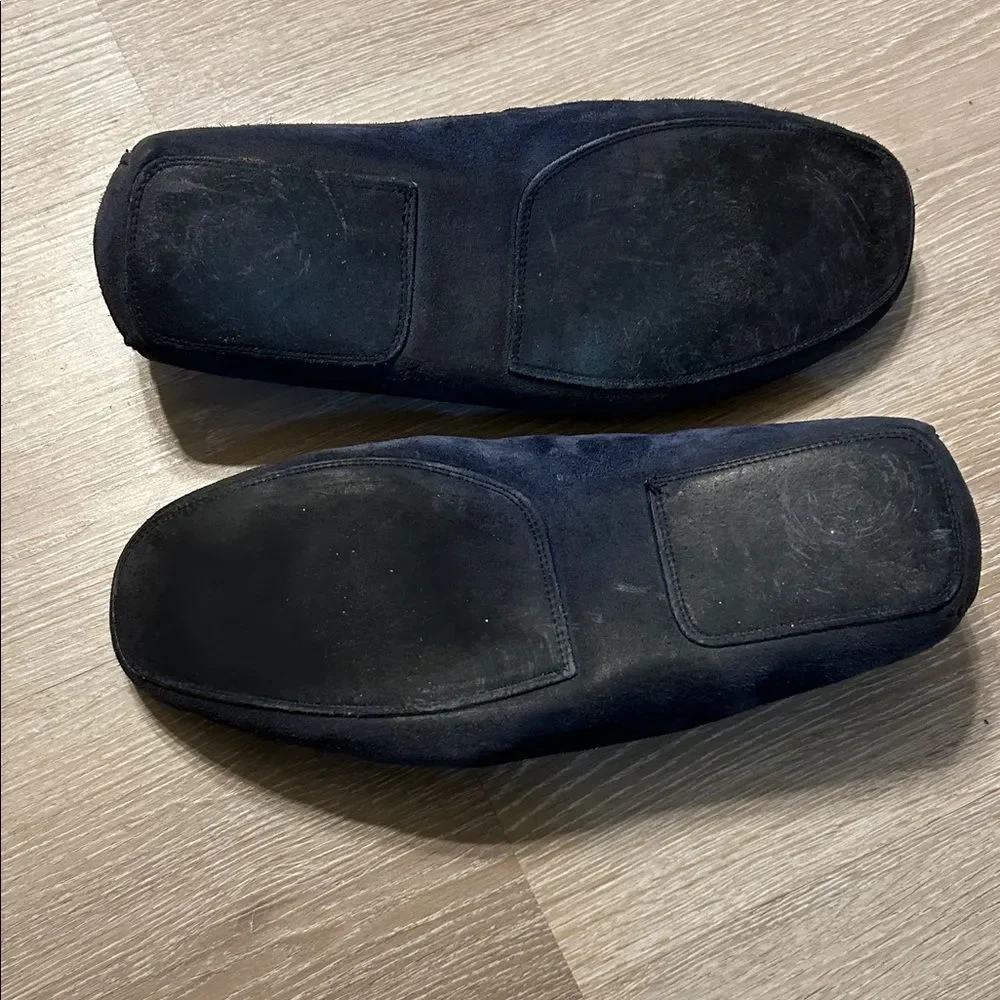 TO BOOT NEW YORK O’Reilly Navy Suede & Cashmere Slipper